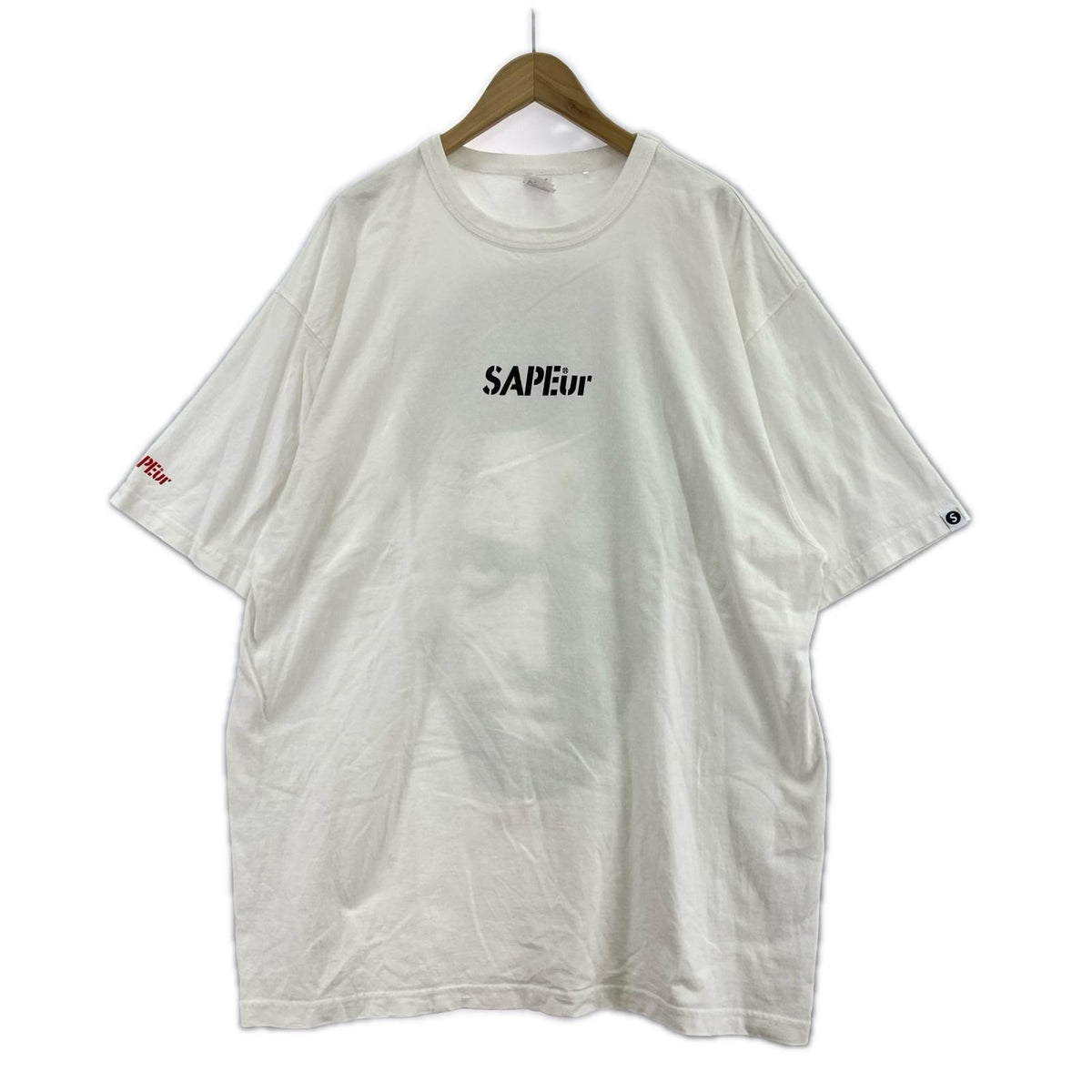 半袖Tシャツ SAPEur Locker Carpet Head Tee 白 XXL ホワイト