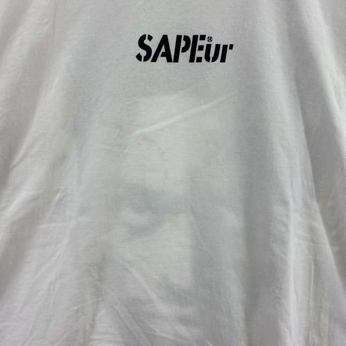半袖Tシャツ SAPEur Locker Carpet Head Tee 白 XXL ホワイト