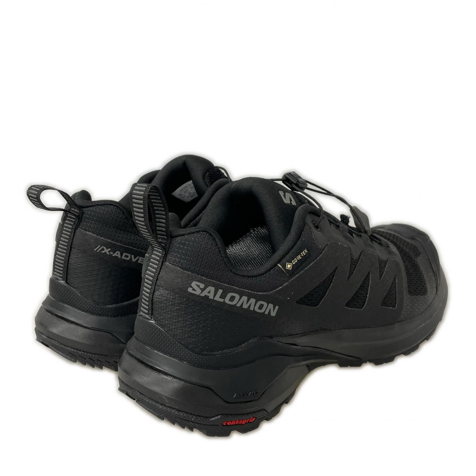 スニーカー X-ADVENTURE GORE-TEX 473211 BLK (25.0) 25cm (US7 UK6 1/2 EU40) ブラック