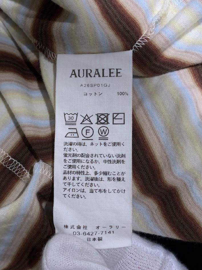 長袖Tシャツ 26SS GRADIENT STRIPE JERSEY L/S TEE