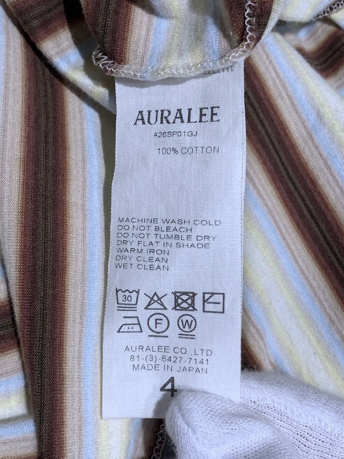 長袖Tシャツ 26SS GRADIENT STRIPE JERSEY L/S TEE