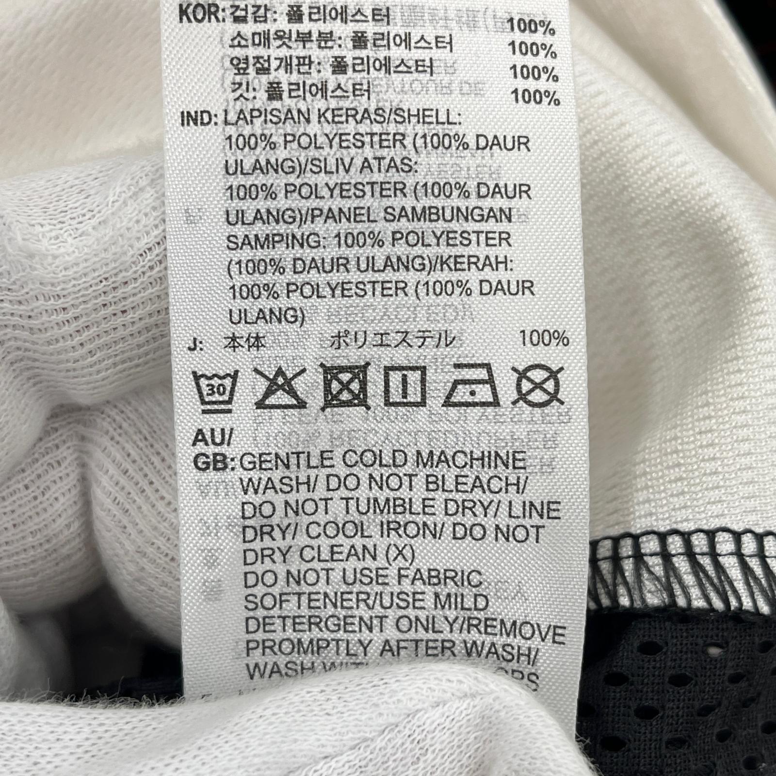 ジャージ adidas アンソニー・エドワーズ 半袖ジャージWH/RD