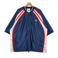 ジャージ adidas JD5410 半袖トラックトップNV/WH/RD
