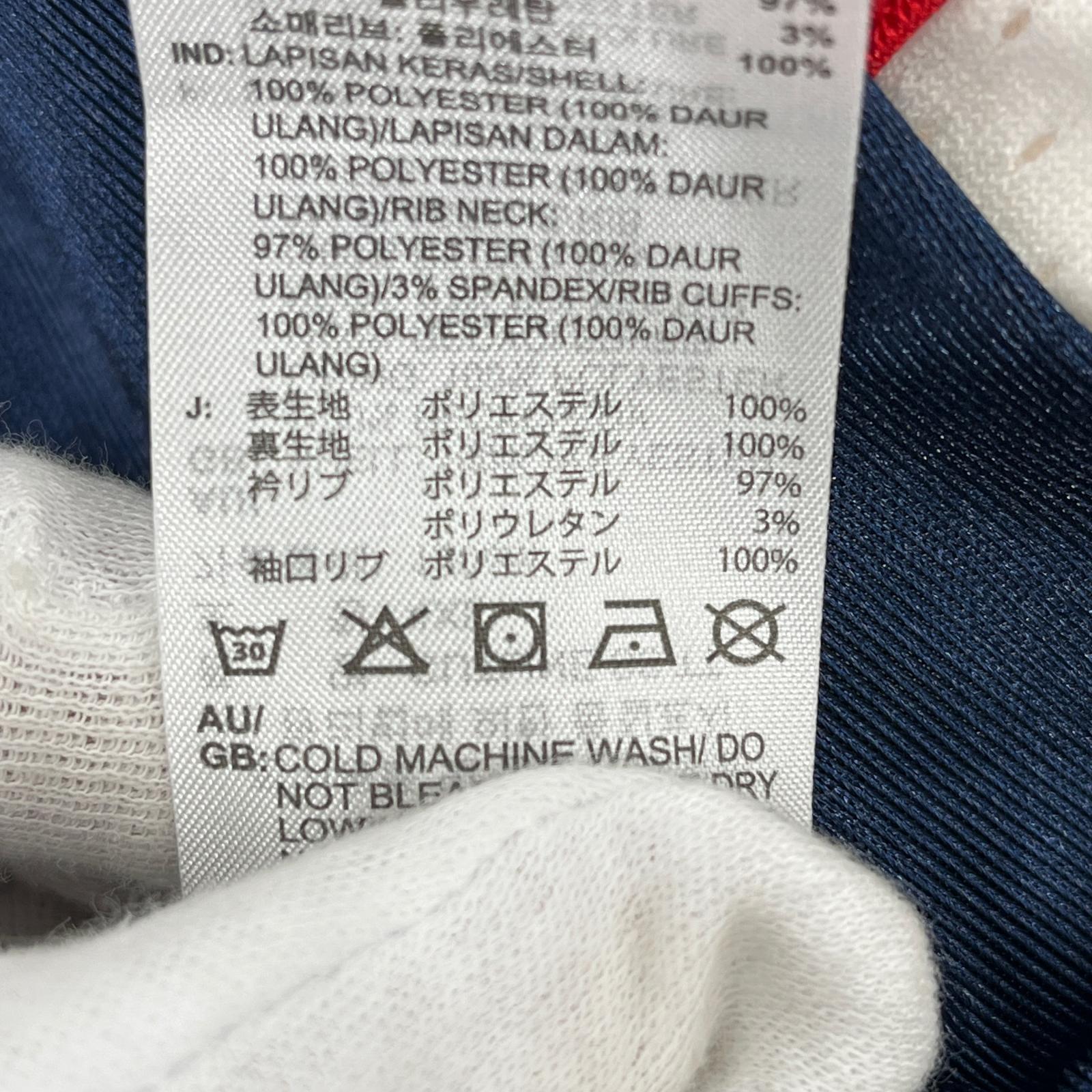 ジャージ adidas JD5410 半袖トラックトップNV/WH/RD