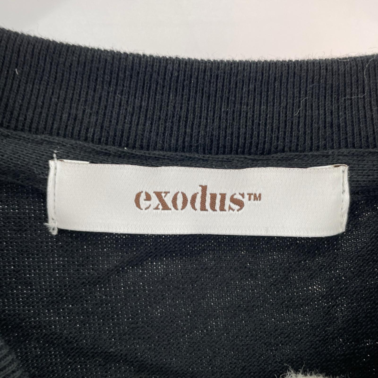 半袖Tシャツ exodus ブラック (M) M ブラック