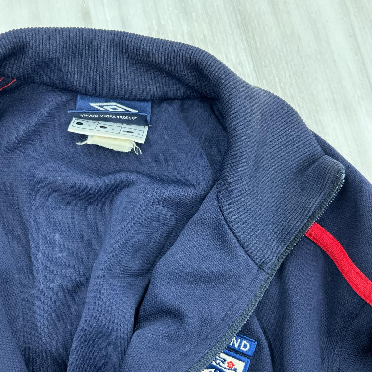 その他トップス イングランド代表 ネイビー ジップアップ M