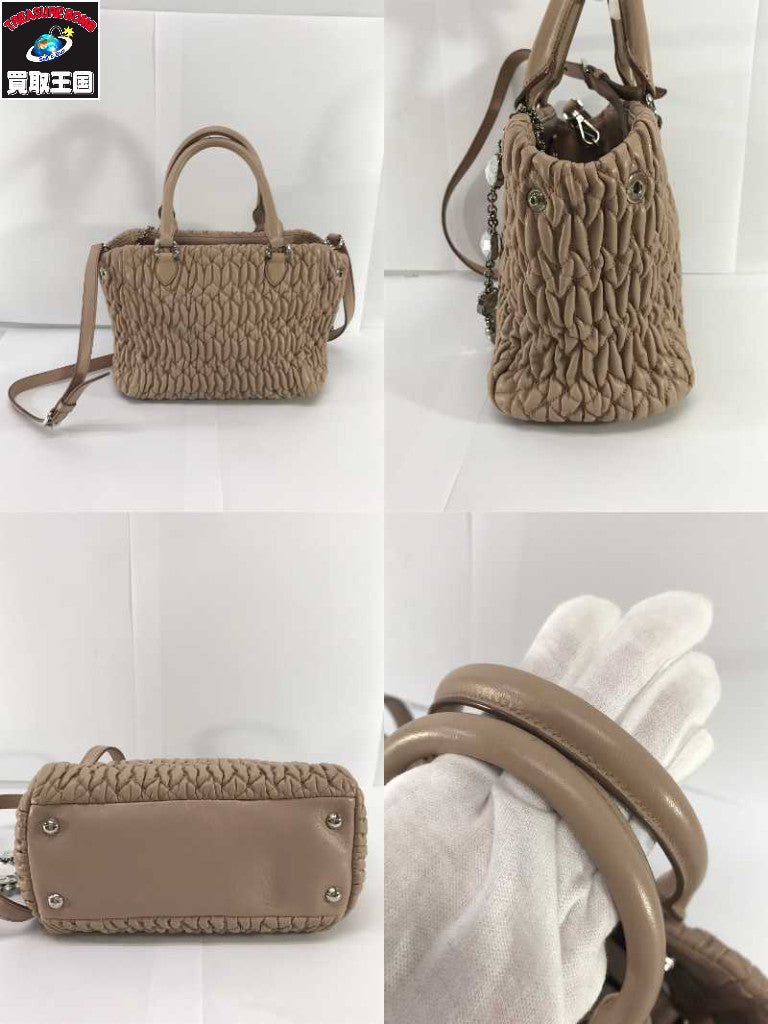 miumiu NAPPA CRYSTAL CAMMEO 35341 5BE896