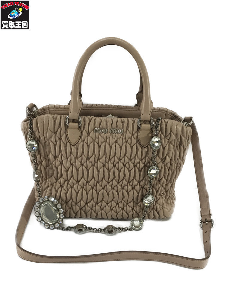 miumiu NAPPA CRYSTAL CAMMEO 35341 5BE896