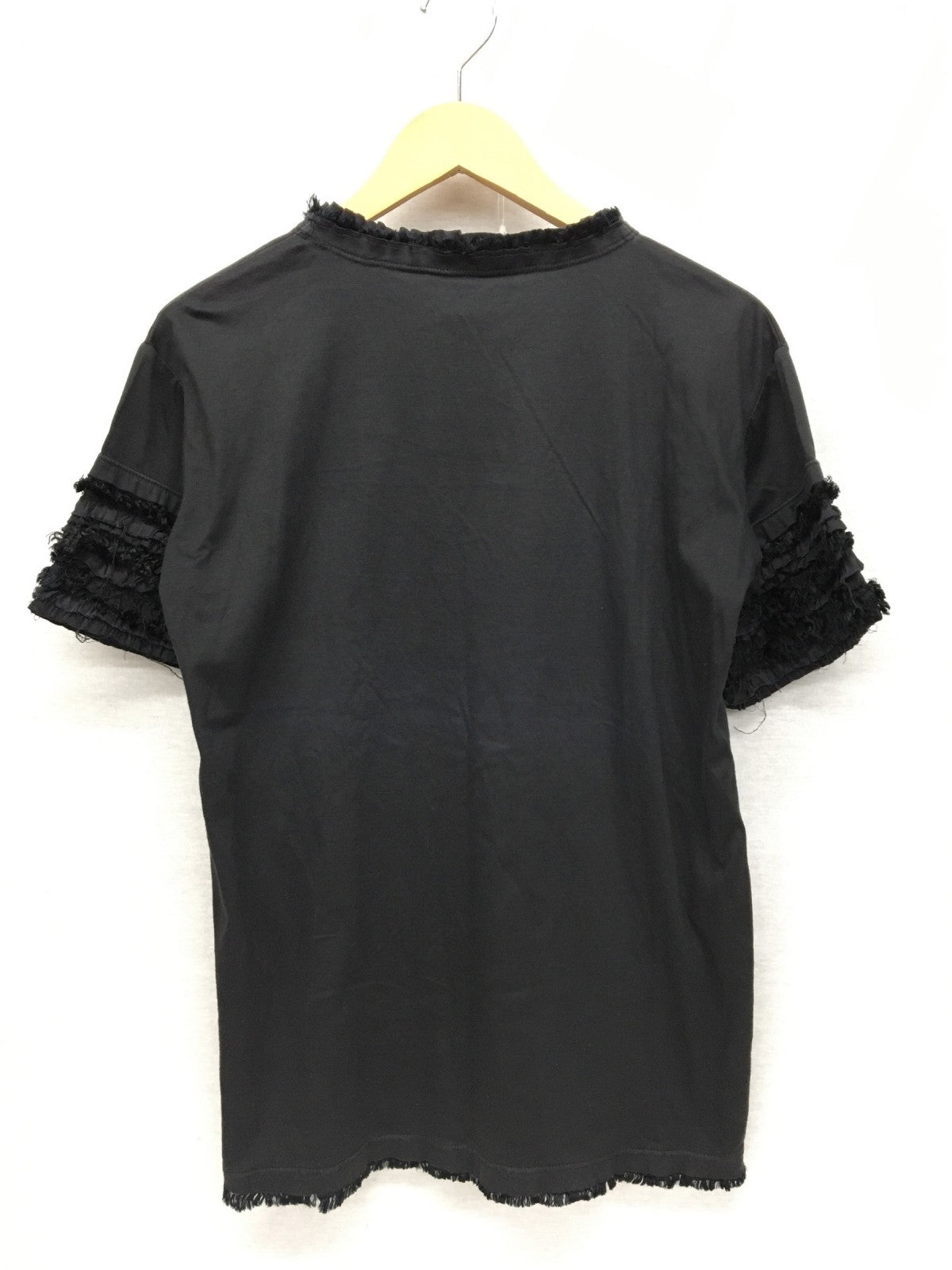 PRADA フリル Tシャツ プラダジャパン正規品 (M) ブラック