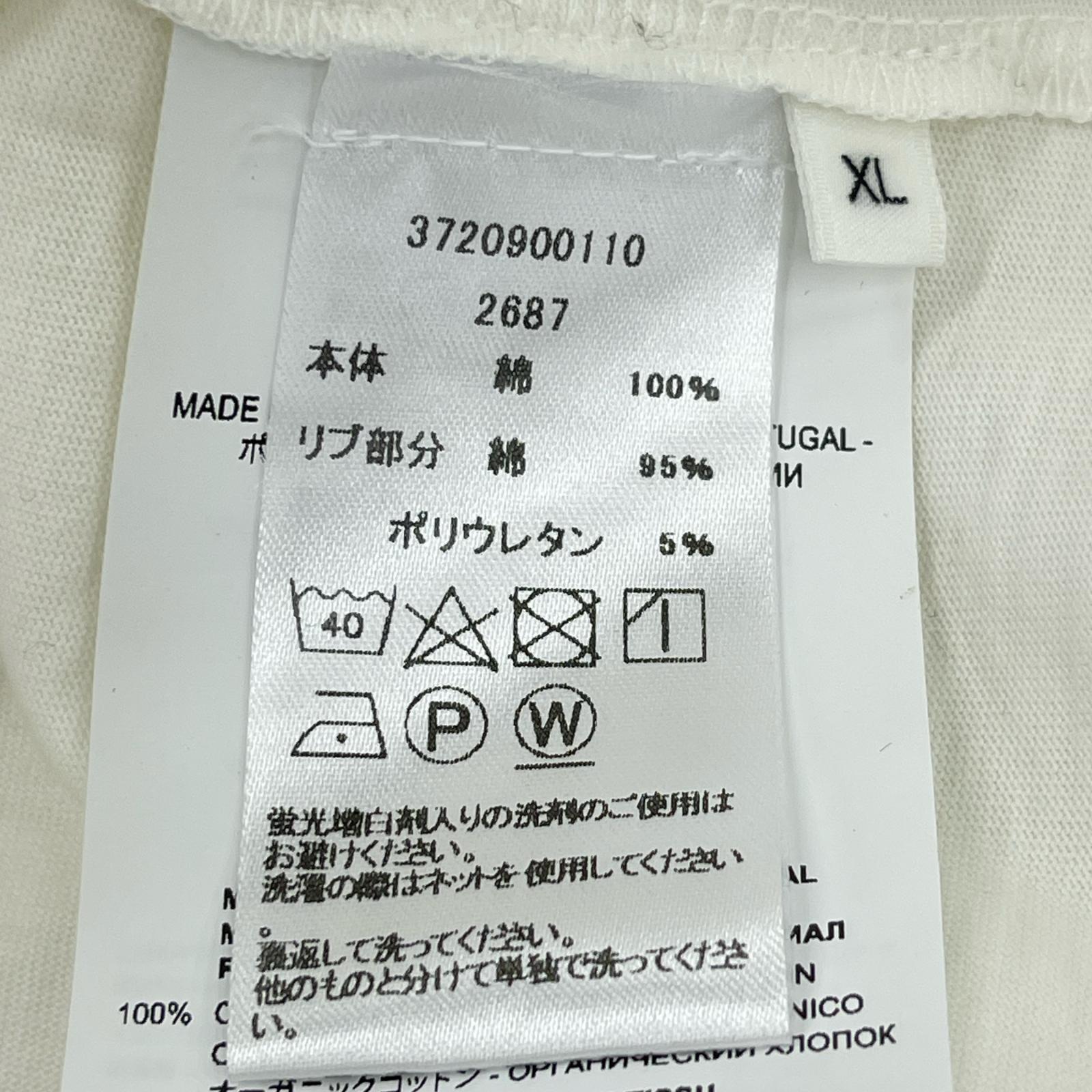 半袖Tシャツ RON HERMAN/ロゴ/白/ ホワイト
