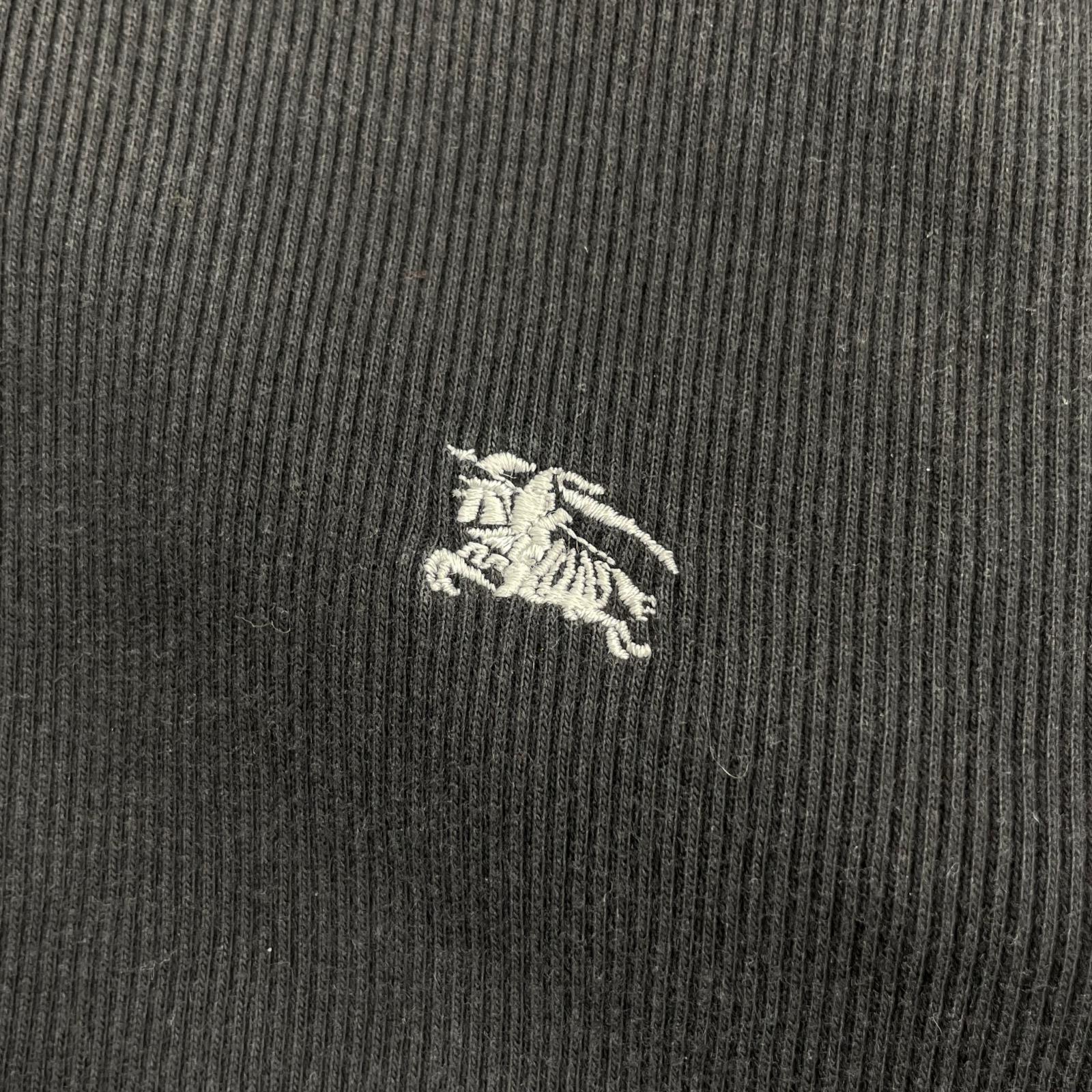 長袖Tシャツ ヘンリーネック ブラック(M) 2 ブラック