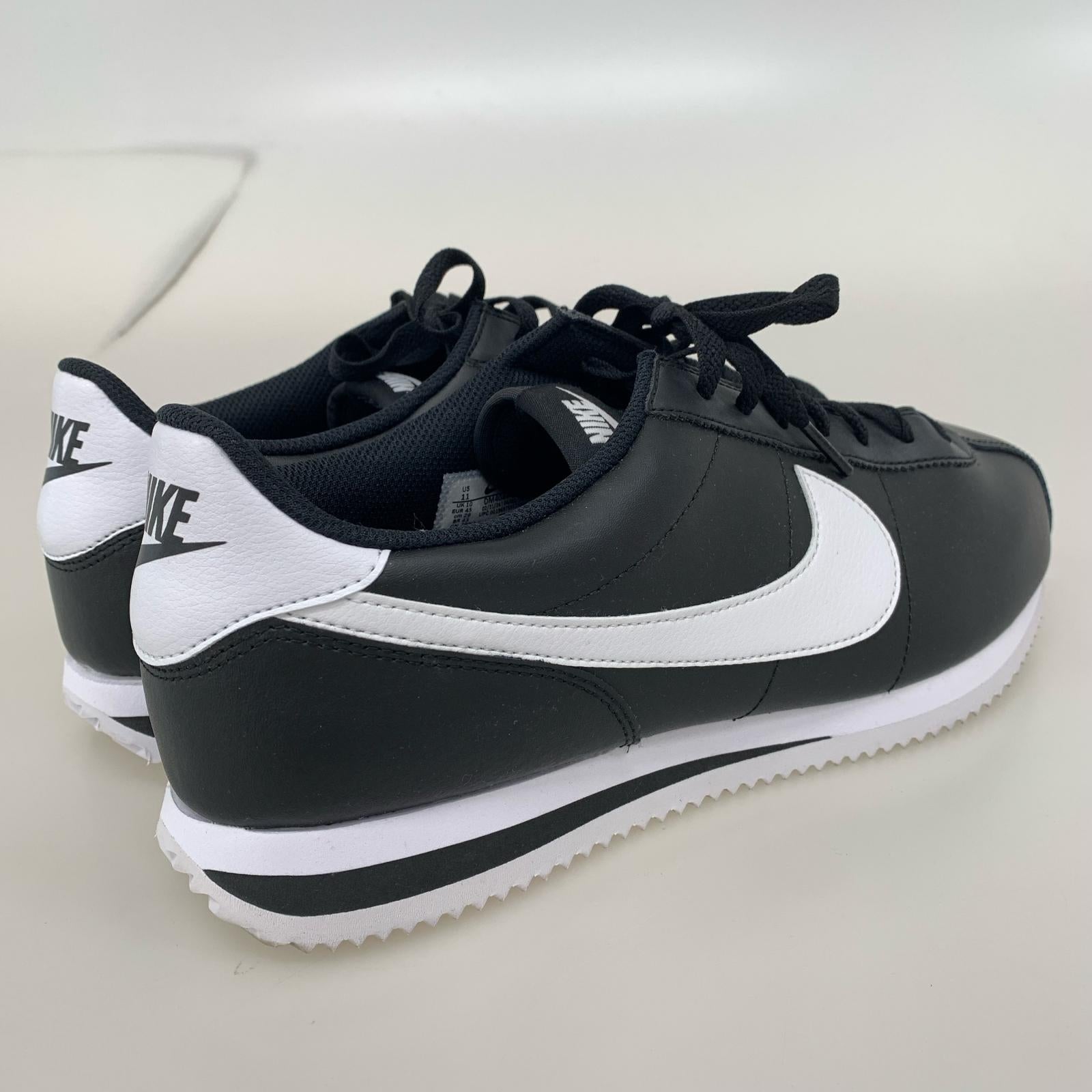 スニーカー CORTEZ BLACK/WHITE 29cm (US11 UK10 1/2 EU48) ブラック