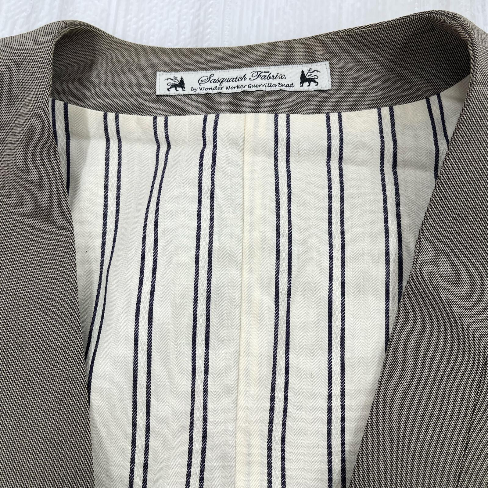 その他トップス Sasquatchfabrix ワッペン ベスト M