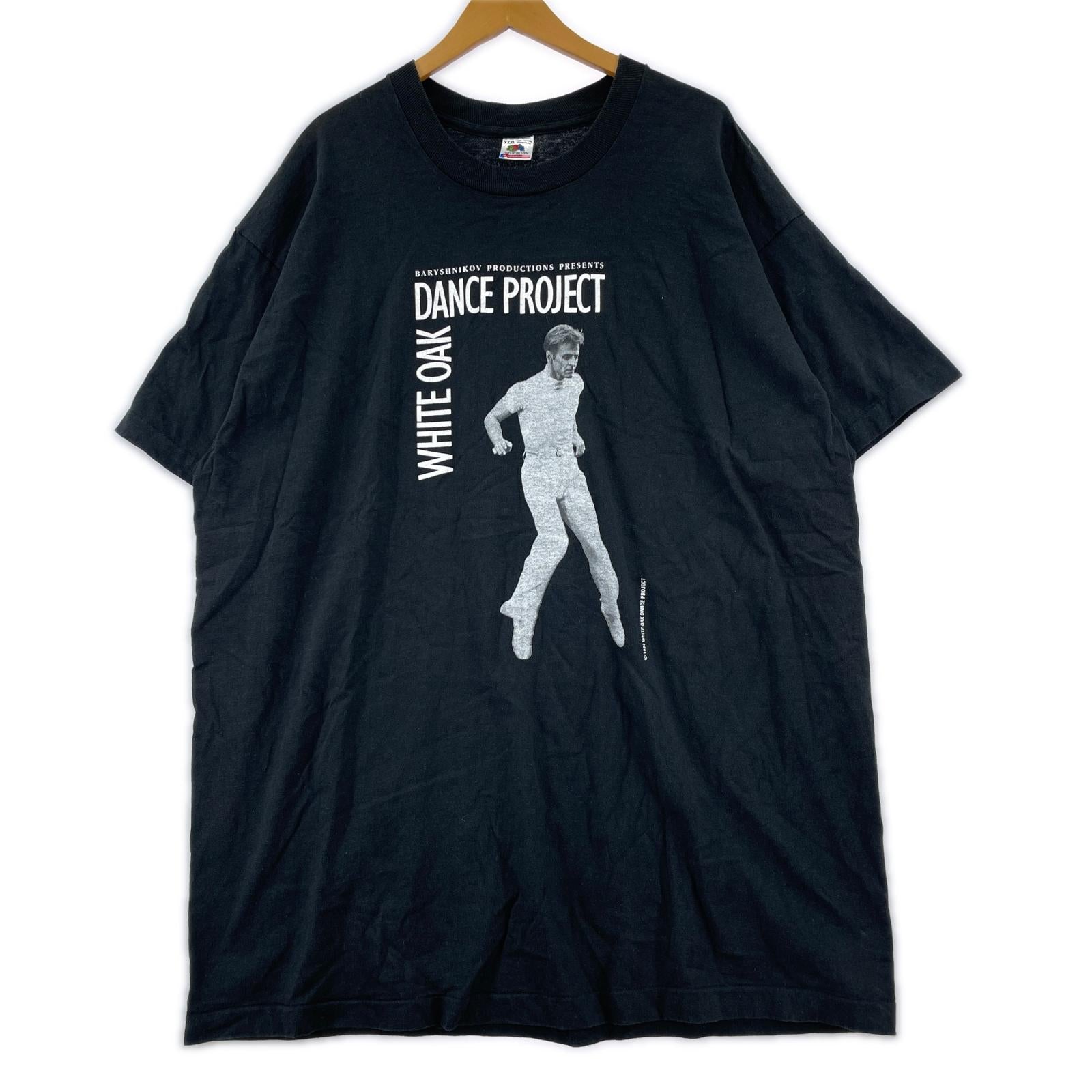 半袖Tシャツ 90s USA製 White Oak Dance Project ブラック ブラック