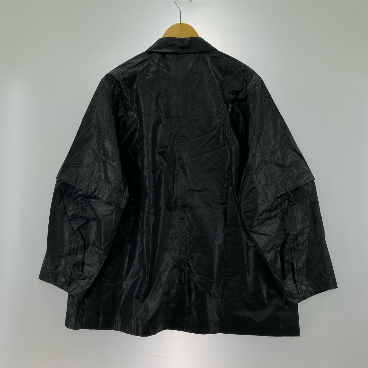 ジャケット Adam et Rope' 25FW 2way コーティングジャケット 黒(F) ブラック