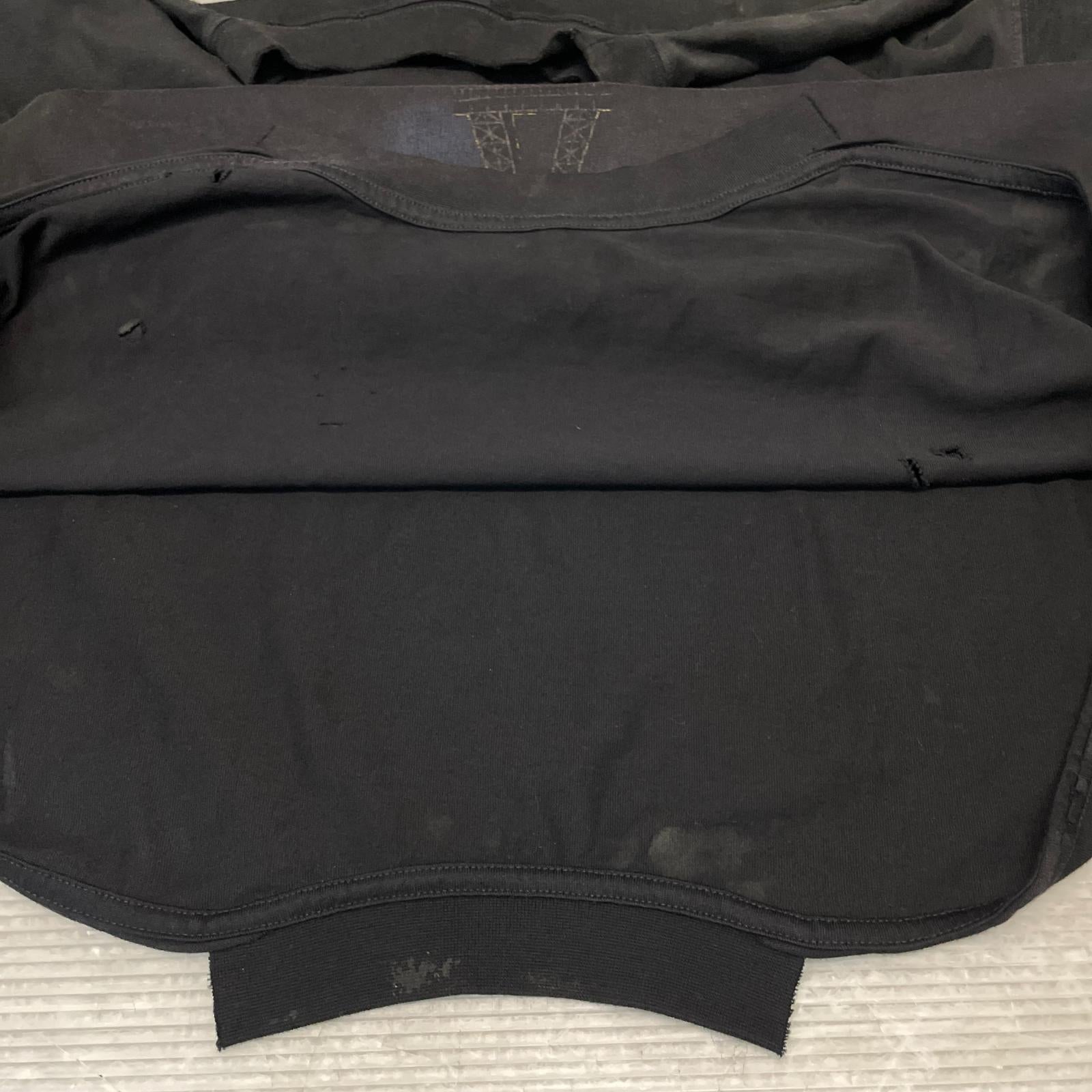 BALENCIAGA Paris moon up side down tee (5) ブラック 5