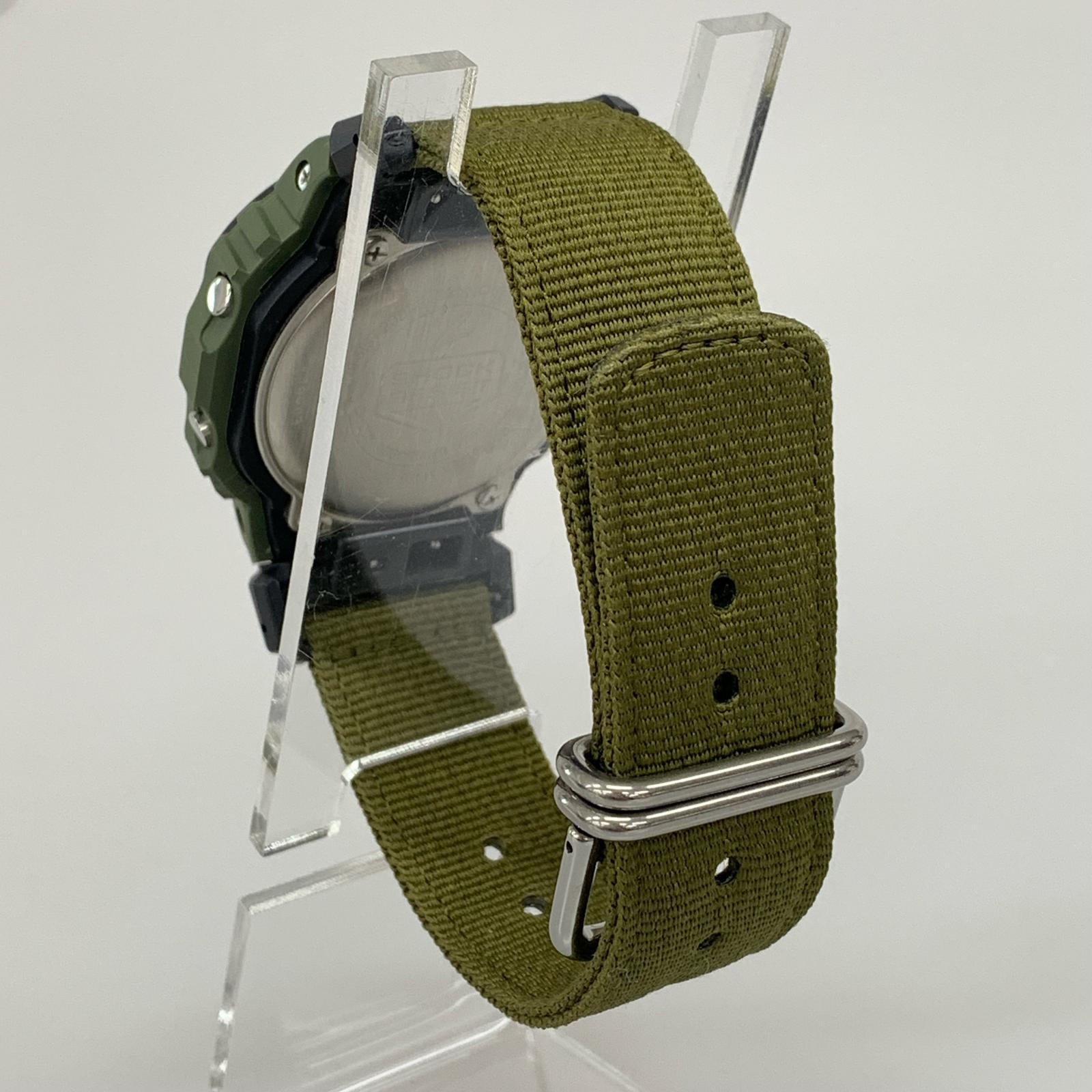 腕時計 G-SHOCK DW-5610UU デジタル時計 カーキ ブラック