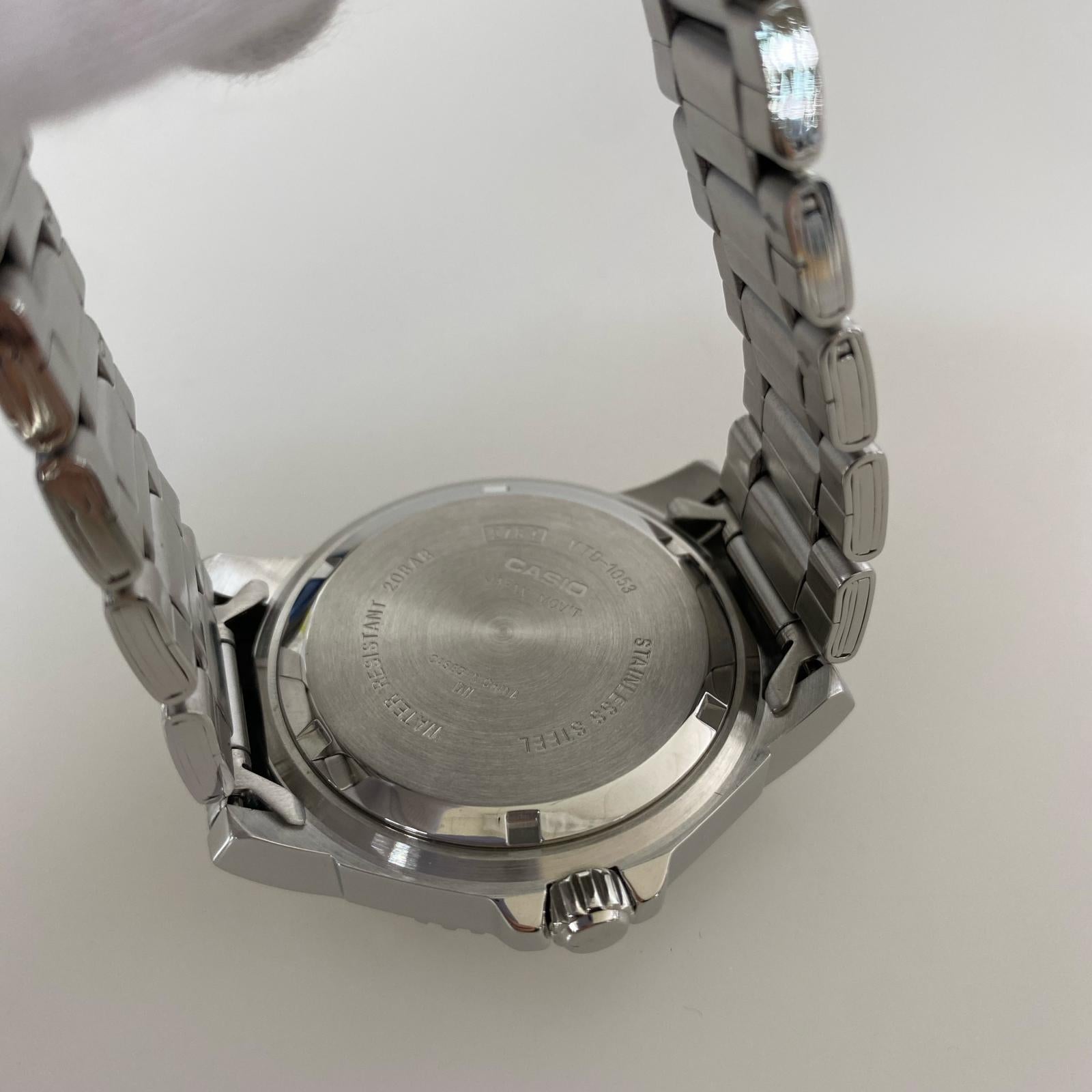 腕時計 CASIO MTD-1053 クォーツ ダイバーズウォッチ ブラック