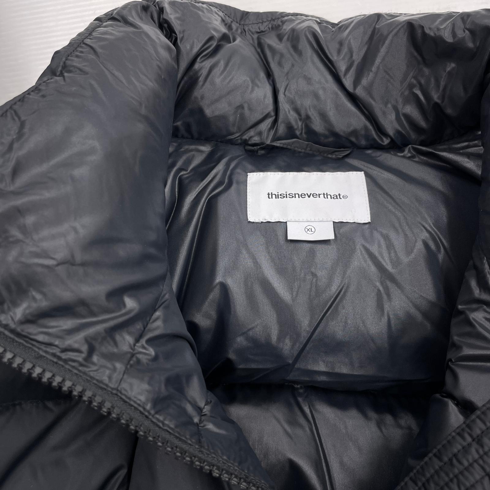 ダウンジャケット DOWN JACKET BLK XL ブラック