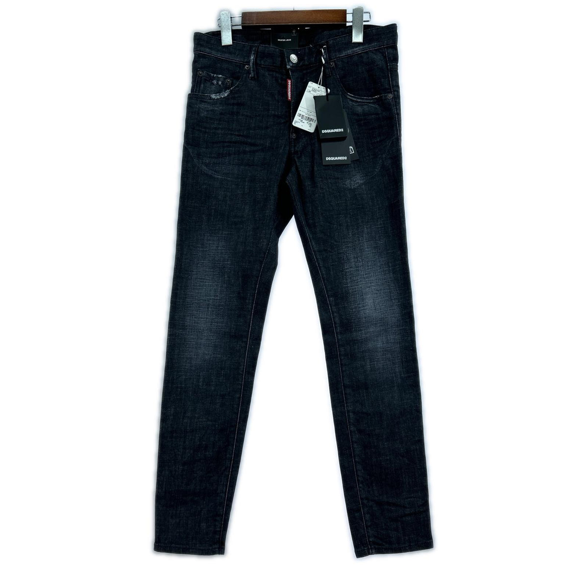デニムパンツ BLACK CLEAN WASH SKATER JEANS 44 ブラック