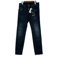 デニムパンツ BLACK CLEAN WASH SKATER JEANS 44 ブラック