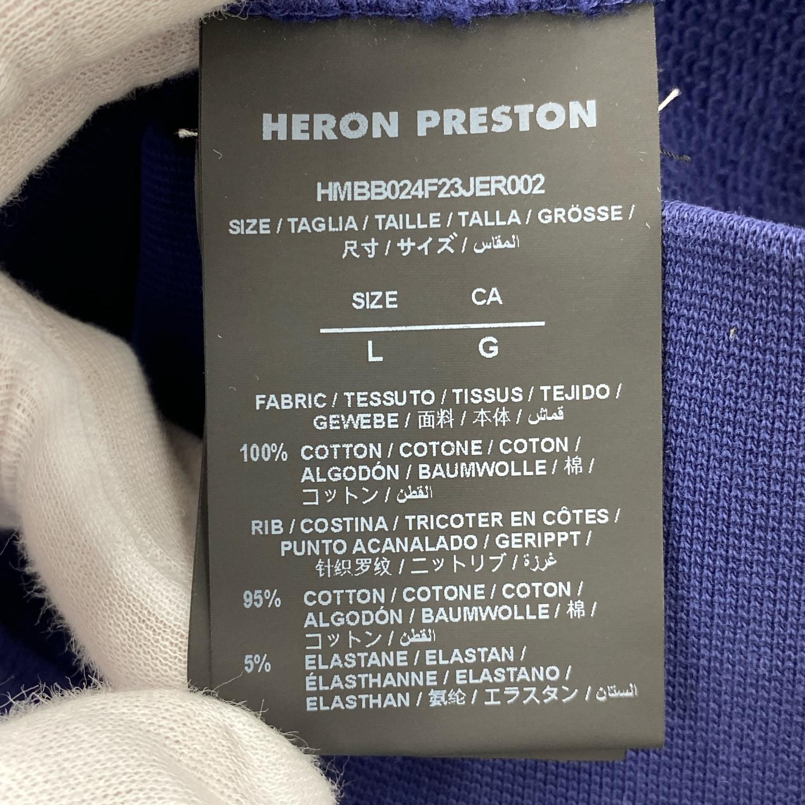 パーカー 23FW Heron Bird Painted Hoodie NVY L L