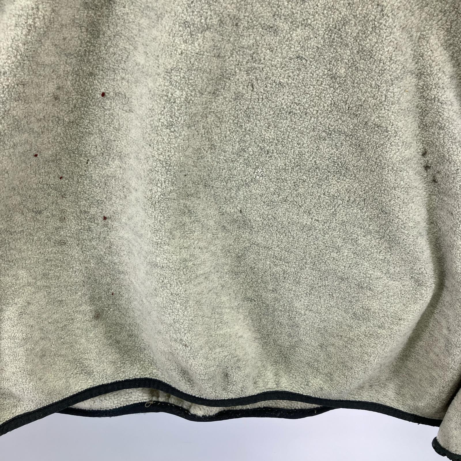 ジャケット シンチラ スナップT フリース (XL) ベージュ