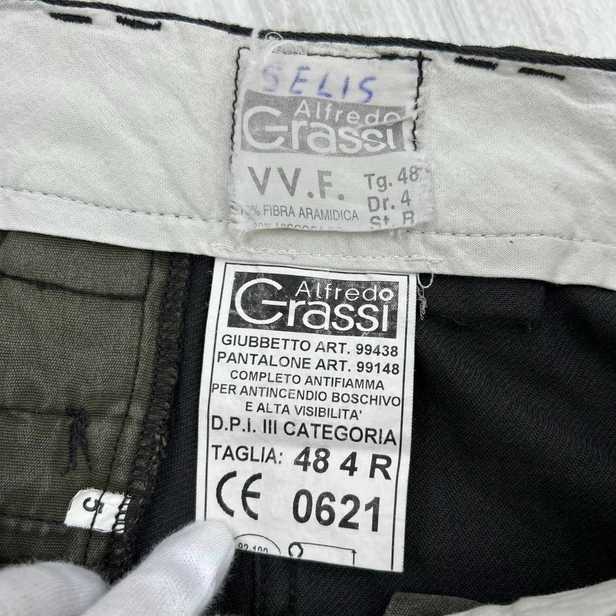 パンツ Alfredo Grassi イタリア製 ワークパンツ (48) 48 ブラウン