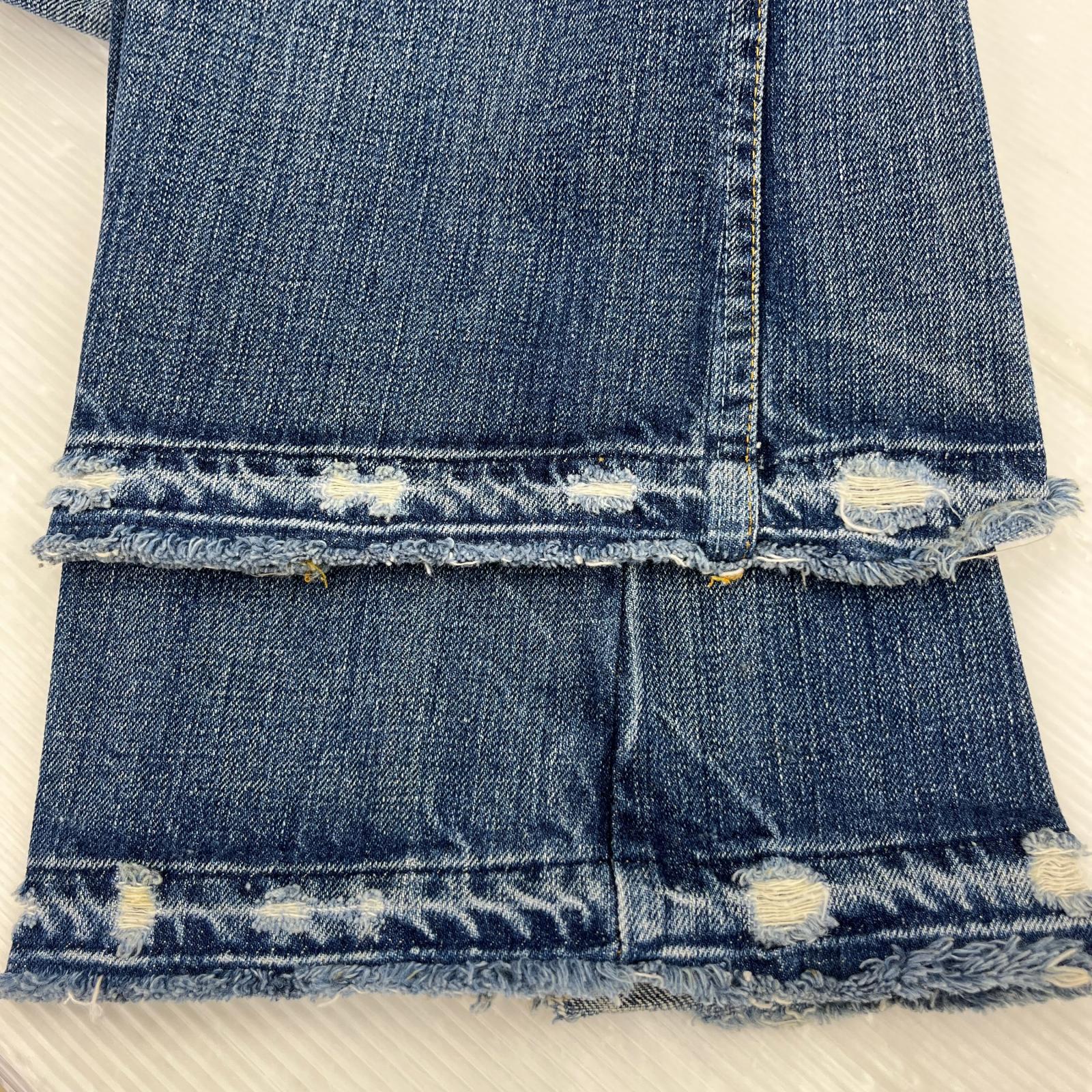 デニムパンツ 646 USA製 復刻 オレンジタブ SCOVIL (実寸30) 28 ブルー