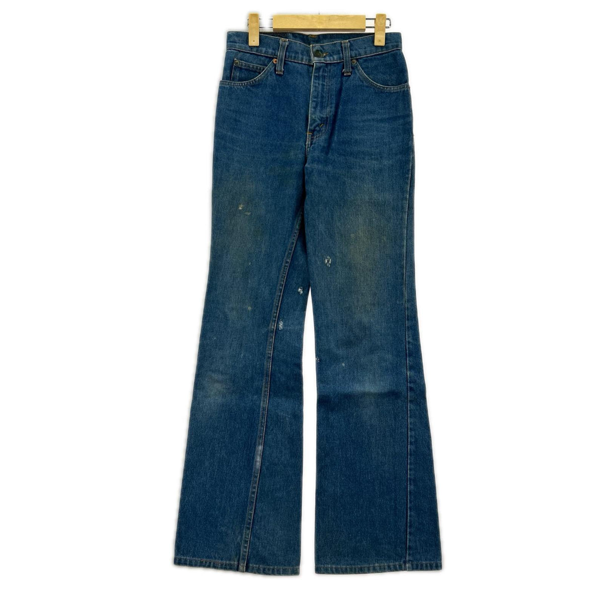 デニムパンツ 70s オレンジタブ 516-0217 MACAU製 (27) 27 ブルー