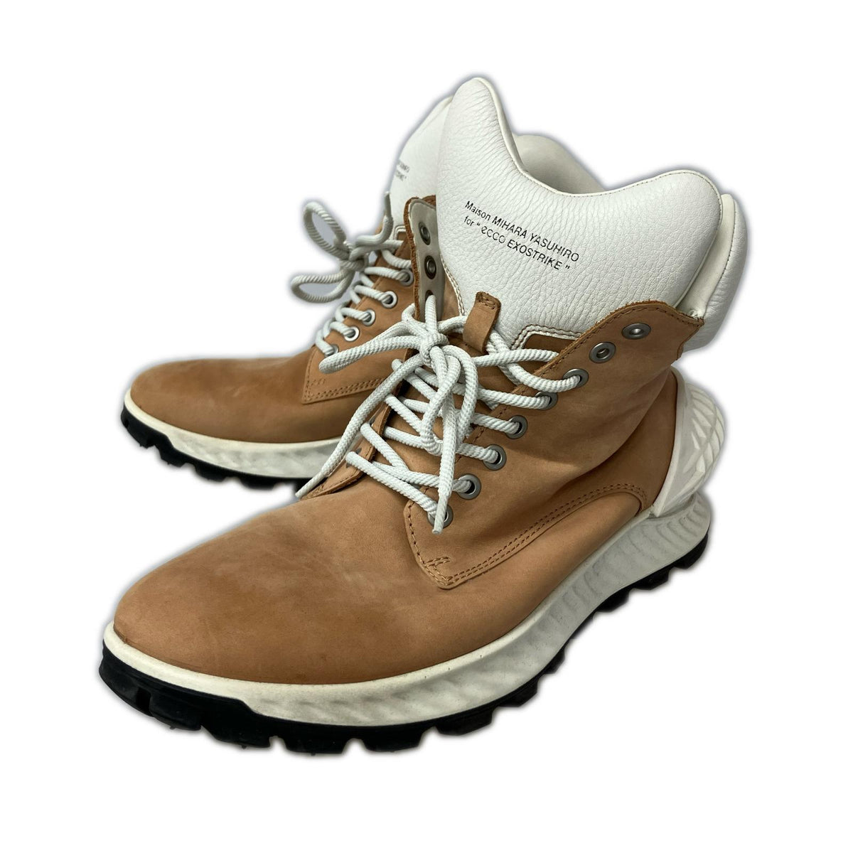 スニーカー MIHARA YASUHIRO×ecco EXOSTRIKE デザインブーツ 42 ベージュ