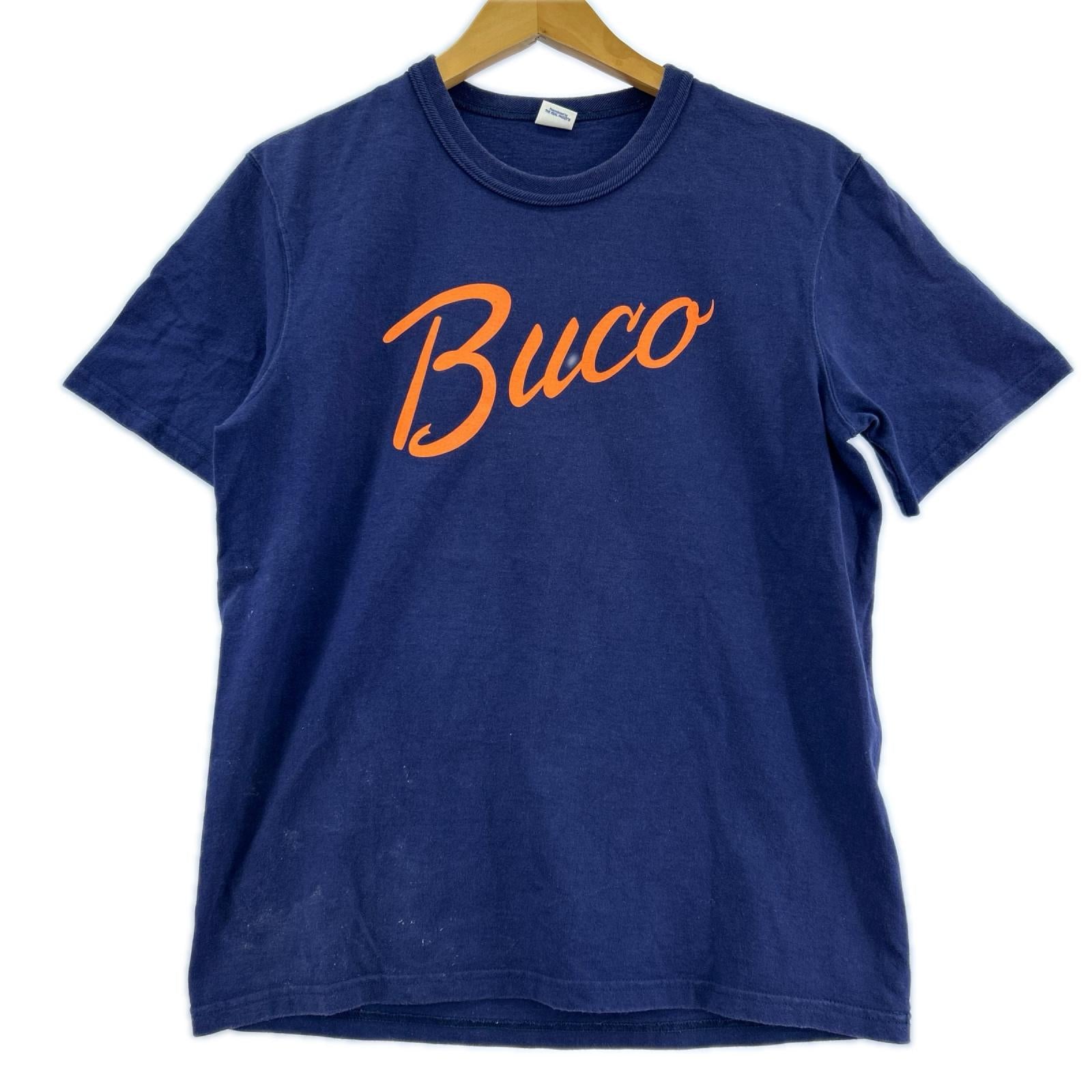 半袖Tシャツ BUCO 紺 (S) S ネイビー