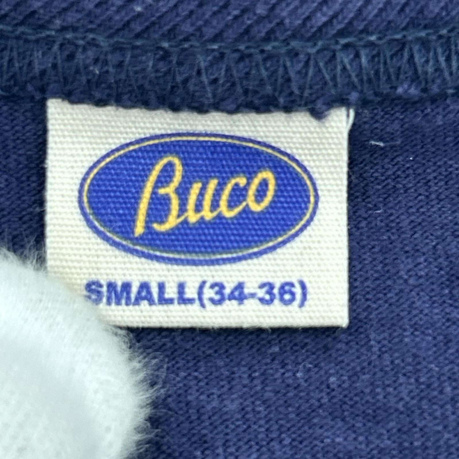 半袖Tシャツ BUCO 紺 (S) S ネイビー