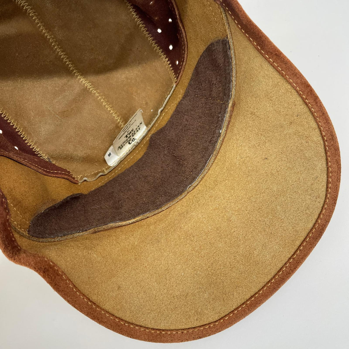 キャスケット THE AUSTRAKIAN BUSH HAT レザー ブラウン