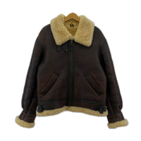 ジャケット MILITARY CLOTHING B-3 ムートン M 茶 ブラウン