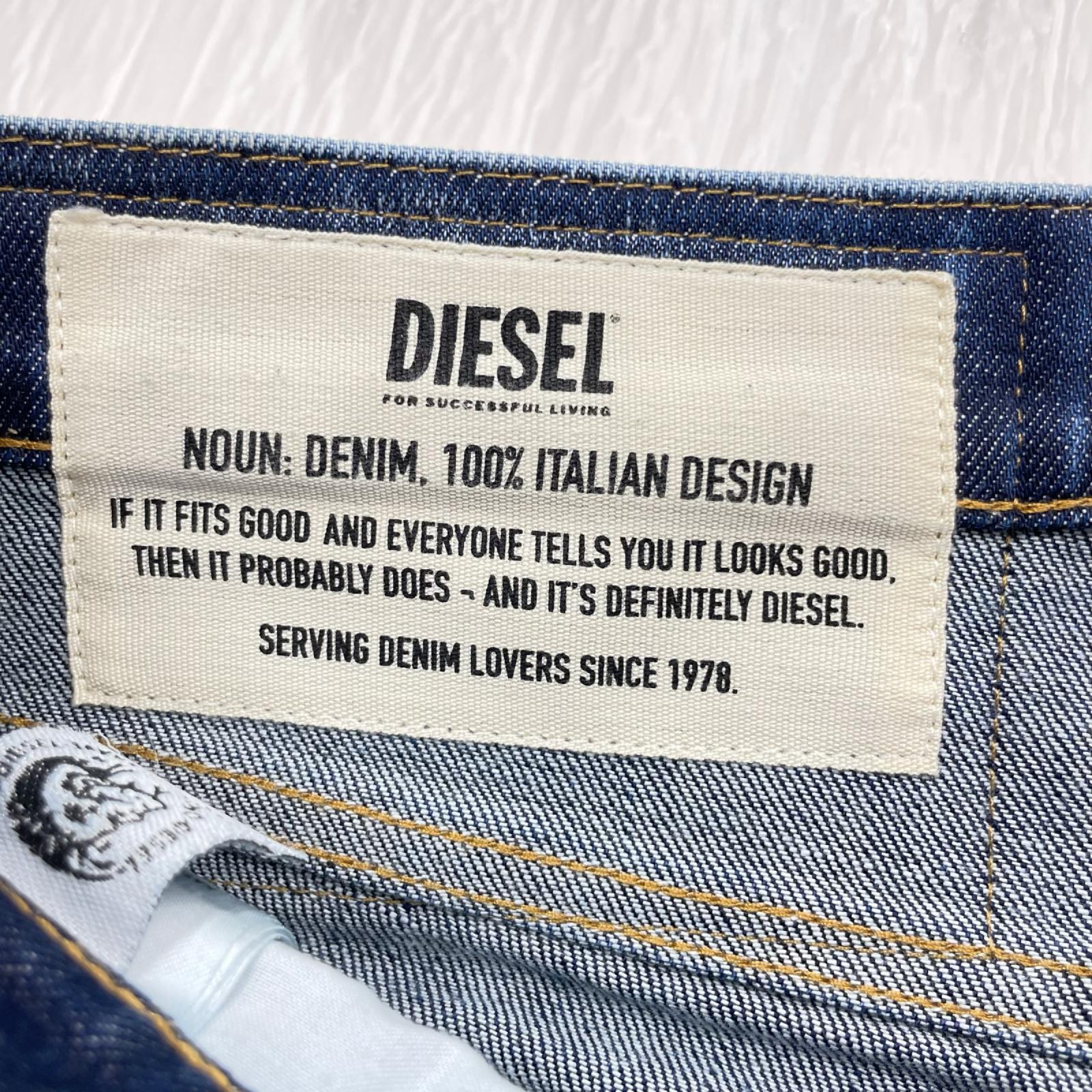 デニムパンツ DIESEL D-VIDER 009NJ JEANS CARROT 28 ブルー