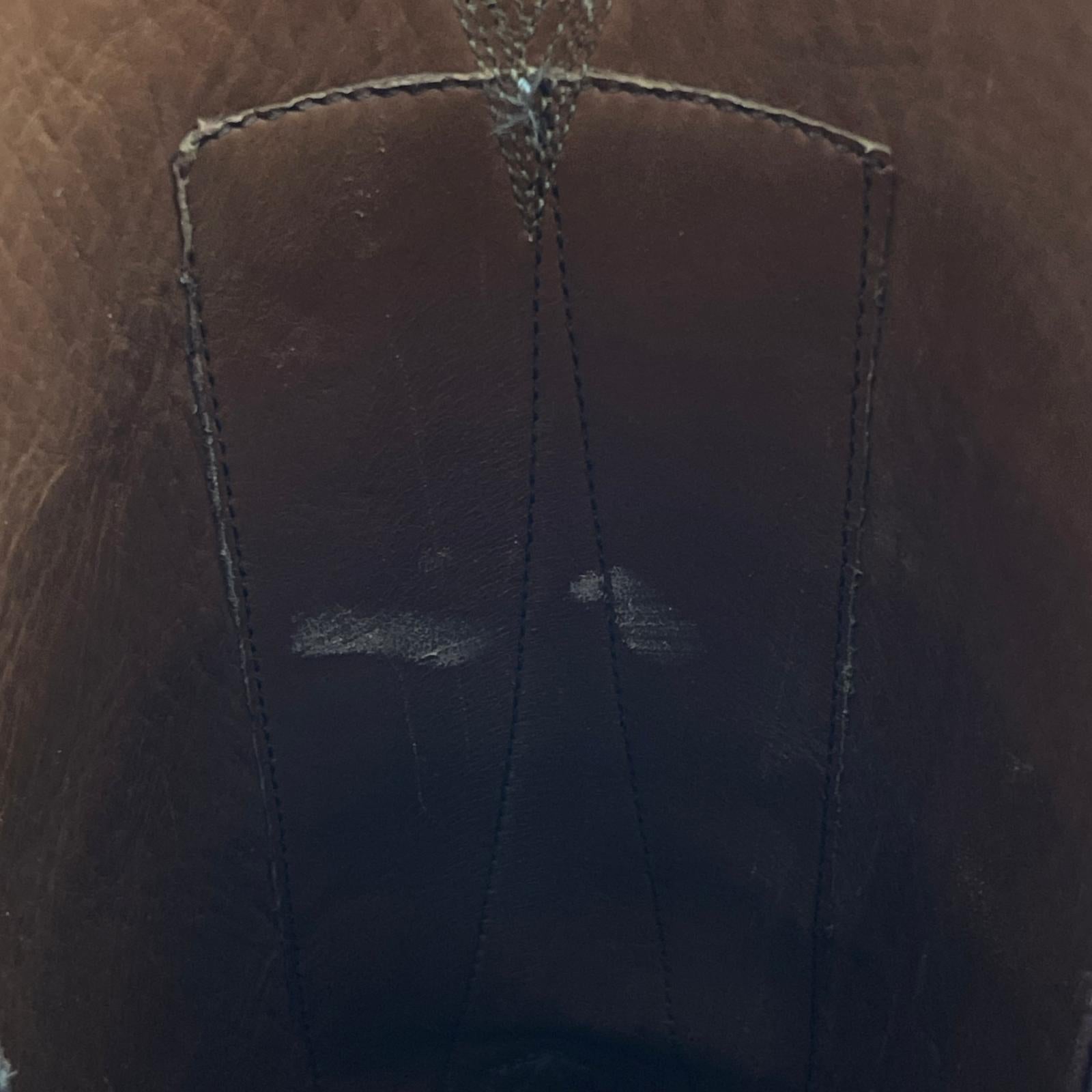 ブーツ レザー 茶 (約26.0cm) ブラウン
