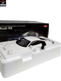 KYOSHO 1/18 Audi R8 White Black Blade スケールカー
