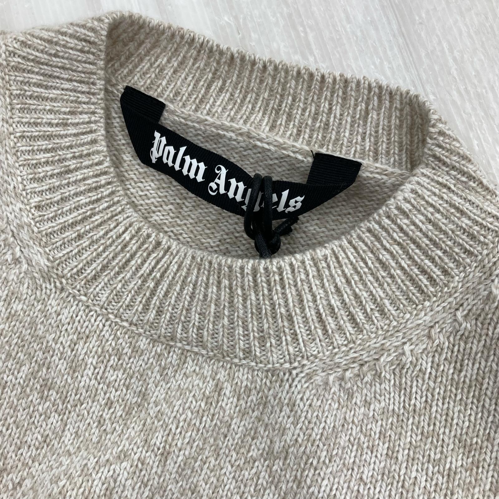 その他トップス 23AW PALMS ROW PRINTED SWEATER S