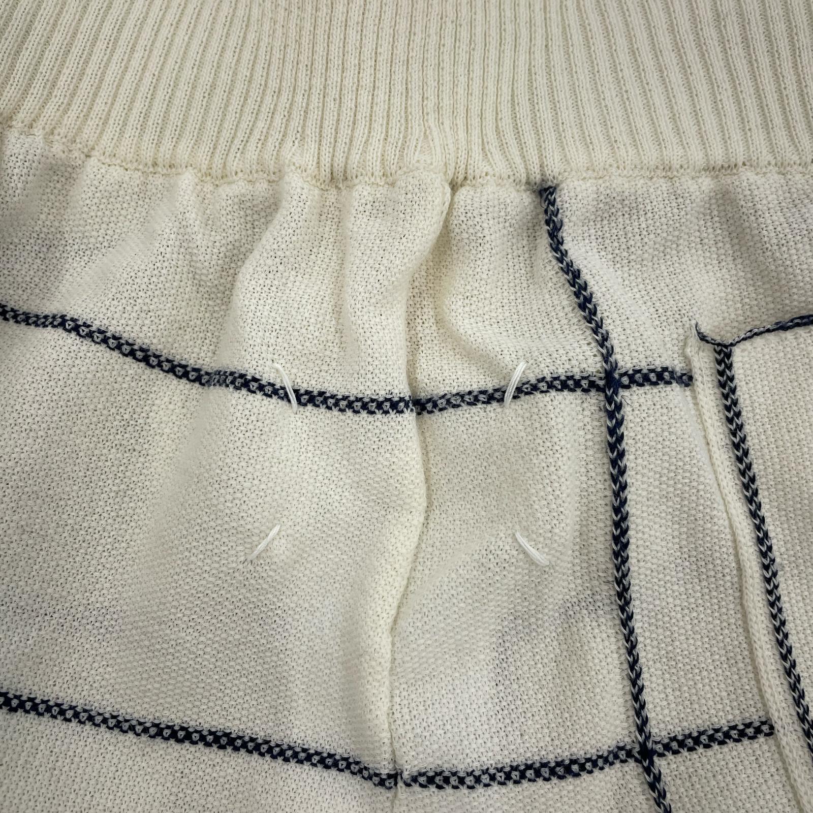 パンツ MAISON MARGIELA フリンジ付き ハーフパンツ M