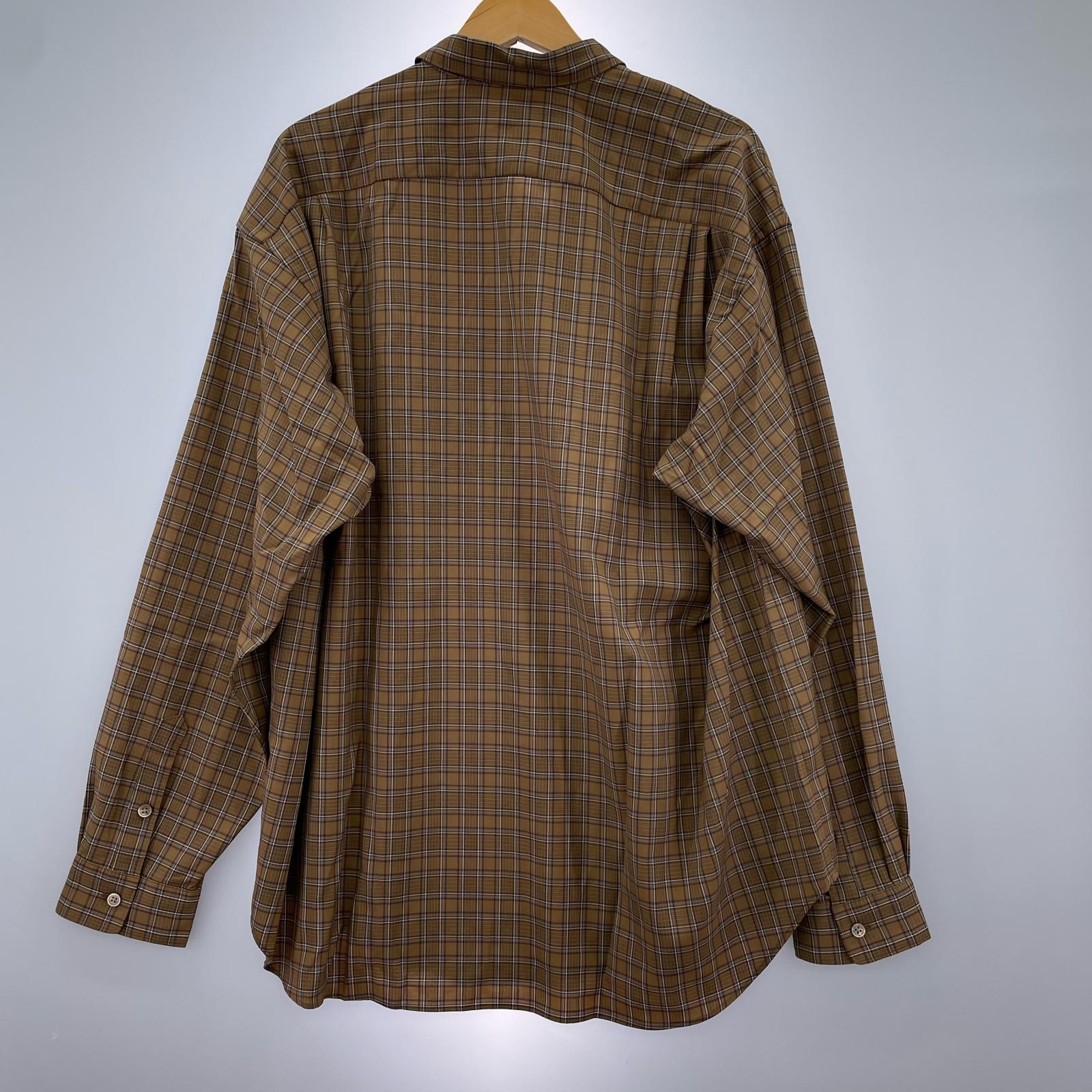 長袖シャツ Check Wide Silhouette Shirts 4
