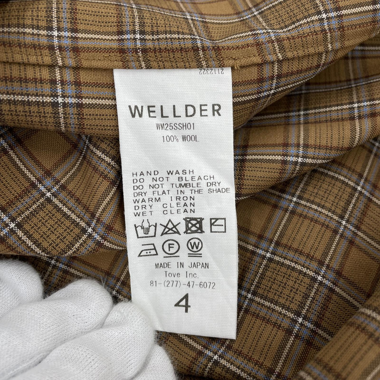 長袖シャツ Check Wide Silhouette Shirts 4