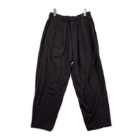 パンツ YOKOSAKAMOTO DOUBLE PLEATED WIDE EASY PANTS M 黒 M