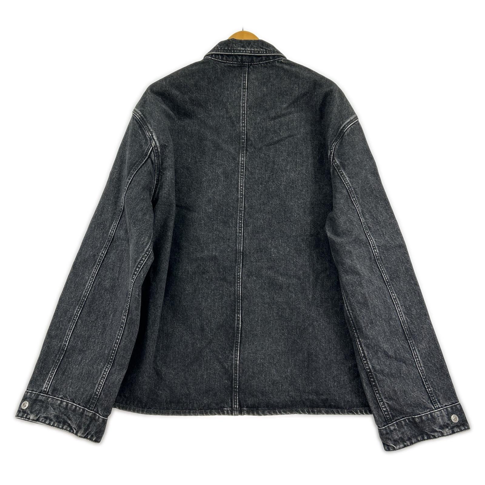 ジャケット 23SS FALESIA SHIRT デニムジャケット/ブラック/L L ブラック