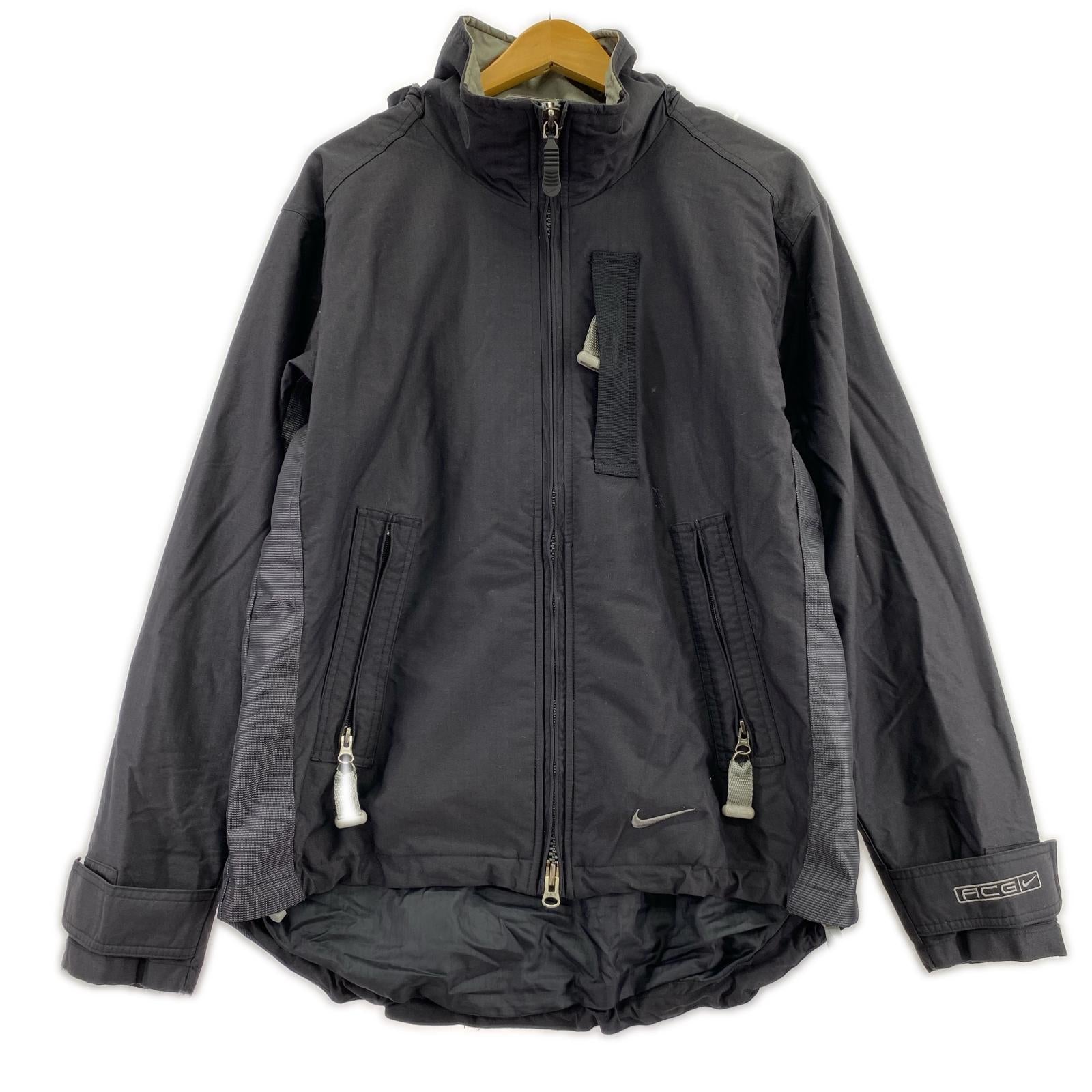 ジャケット ACG 90s-00s ナイロンジャケット L BLK L ブラック