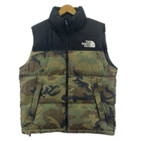 長袖シャツ nd92233 ダウンベスト 迷彩 (M) M