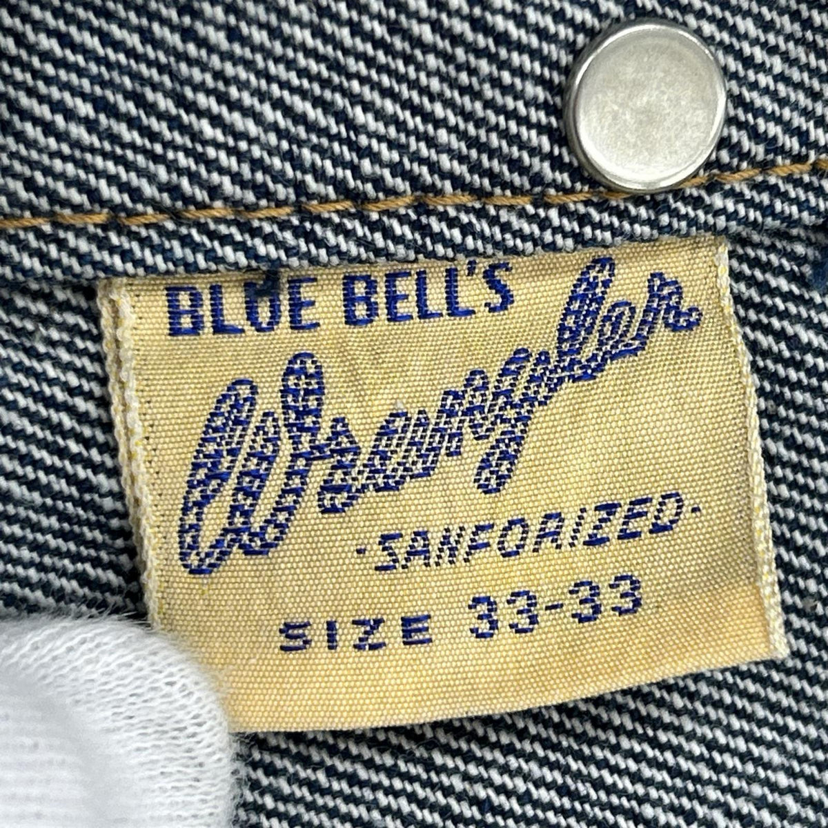 デニムパンツ W0011 11MW 1947年後期 モデル 33 ネイビー