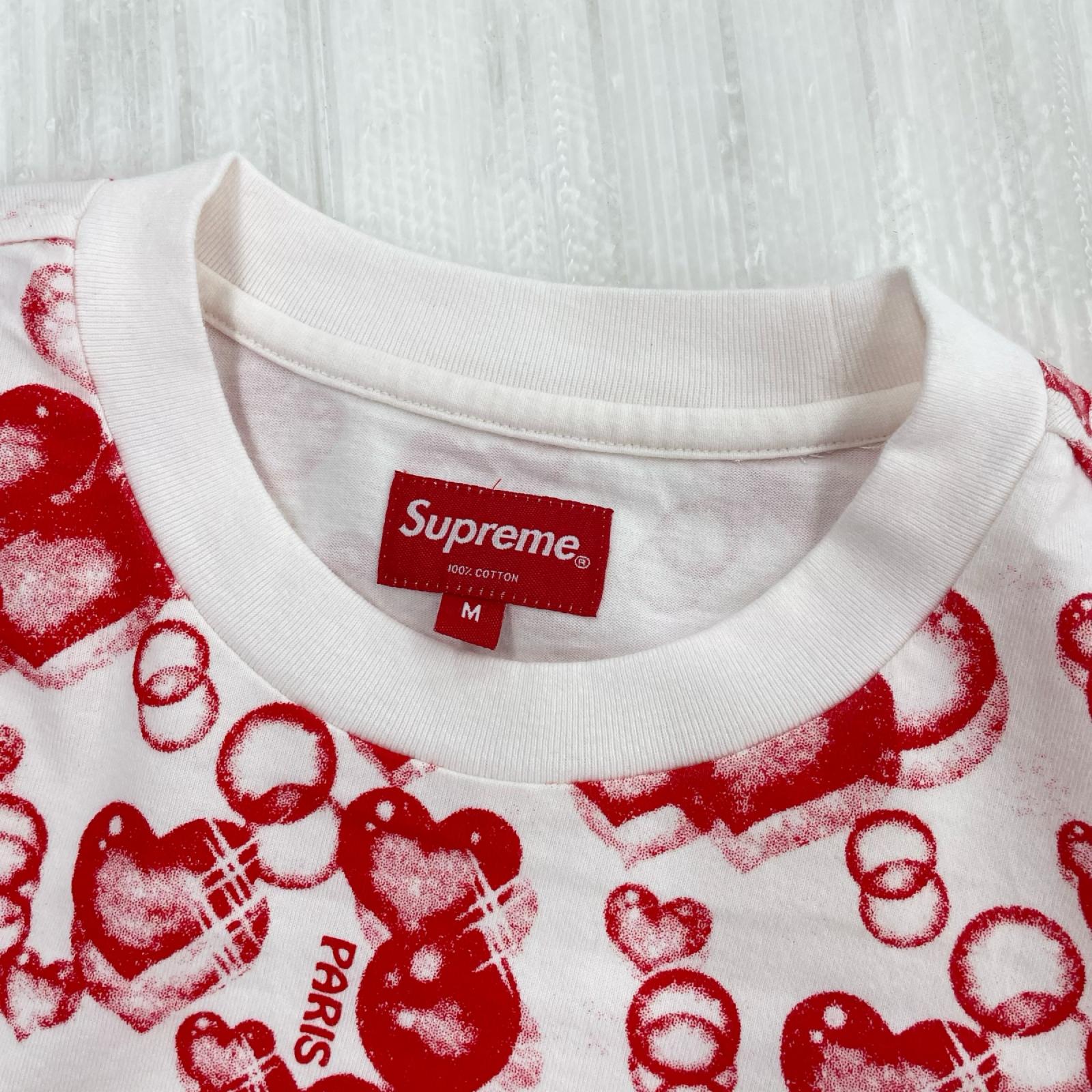 半袖Tシャツ Jacquard Bubble Hearts Top M M