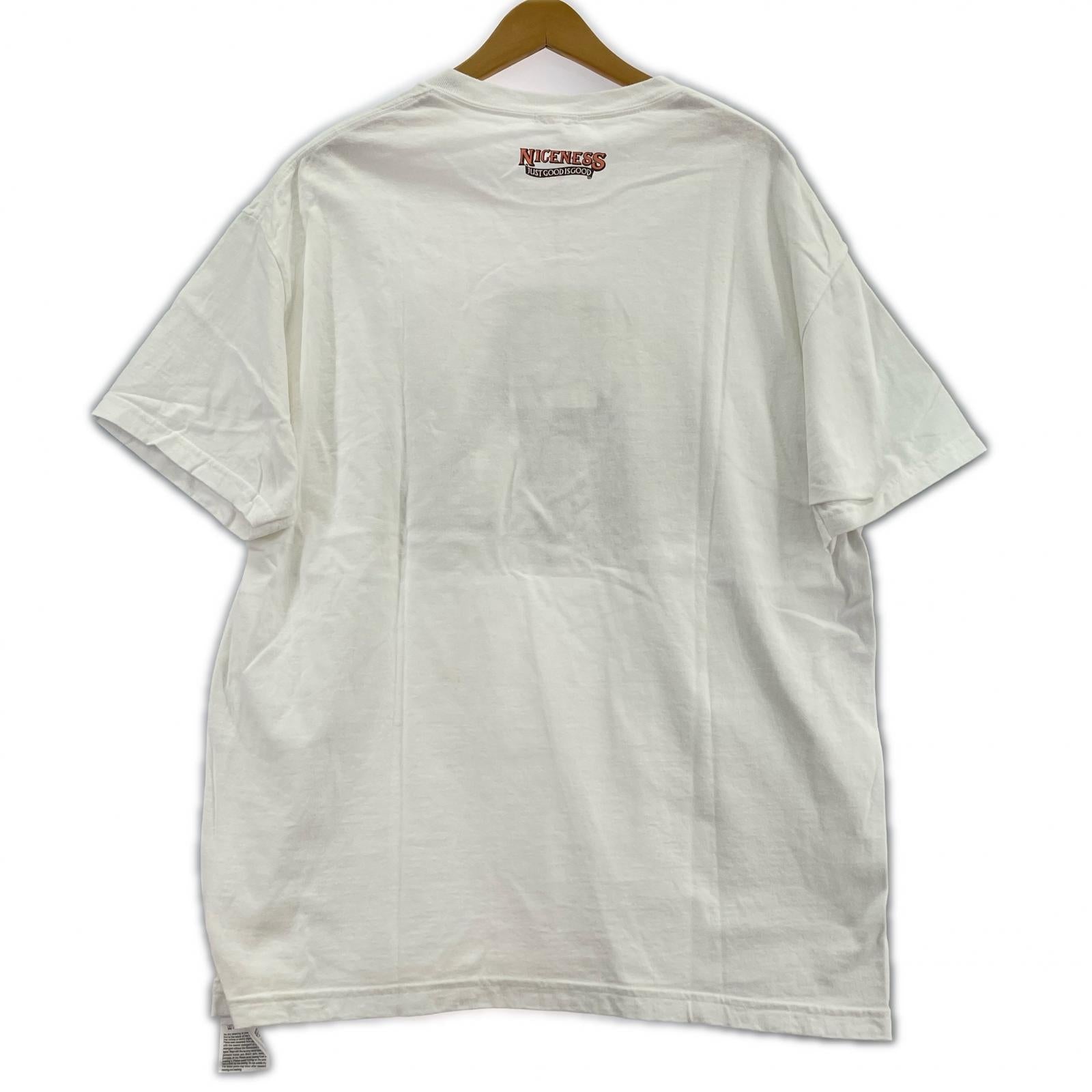 半袖Tシャツ NICENESS BIGFOOT UMA Print Tee Shirt L L ホワイト