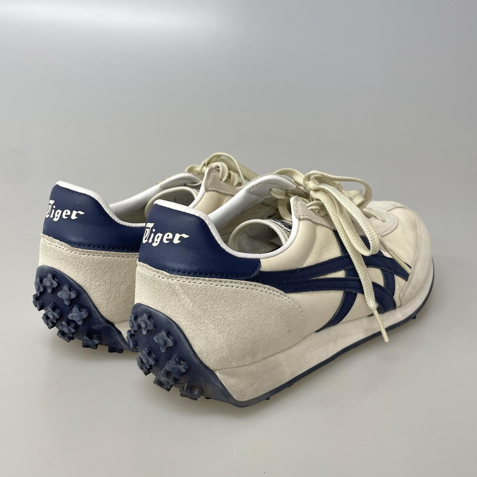 スニーカー EDR78 ネイビー アイボリー(27cm) 27cm (US9 UK8 1/2 EU44) ベージュ